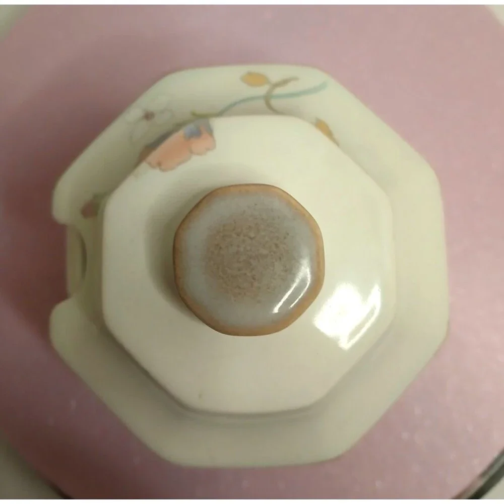 Vintage Discontinued Mikasa Vista FM903 Marika SUGAR BOWL With Lid -Japan